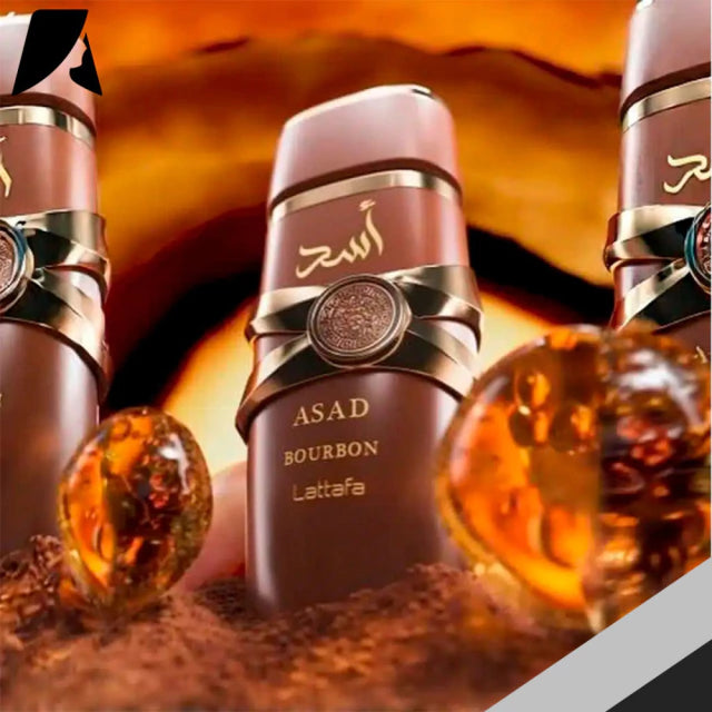 Asad Bourbon Lattafa Eau de Parfum Masculino